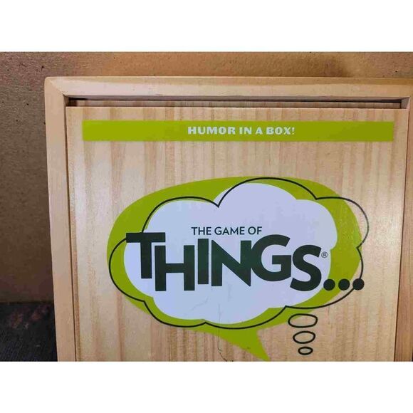 The Game of Things In Wooden Box- Discontinued by Manufacturer - Picture 2 of 8